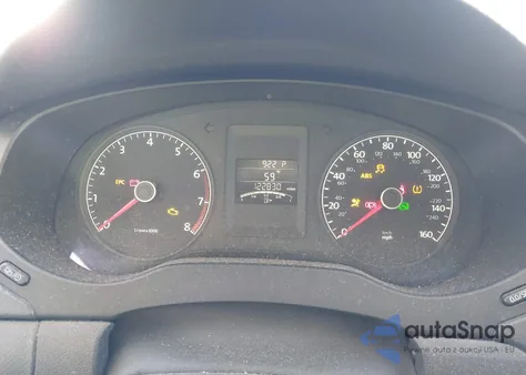 2012 Volkswagen Jetta 2.0L S z USA, uszkodzony, nr VIN 3VW2K7AJXCM334926